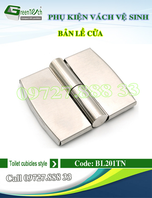 Bản lề Inox sus201 trục nhỏ GT-BL201TN