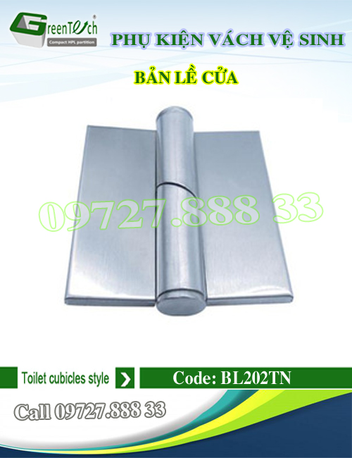 Bản lề Inox sus202 trục nhỏ GT-BL202TN