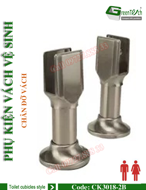 Chân inox 3018-2B GT-CK3018-2B