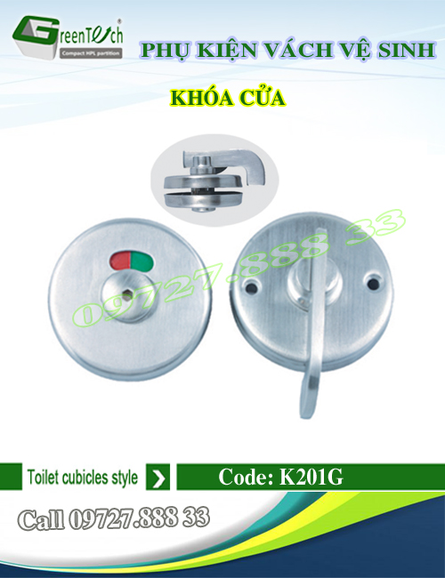 Khóa gầy inox 1G GT-K201G