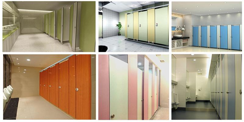 Thi công vách ngăn vệ sinh Compact
